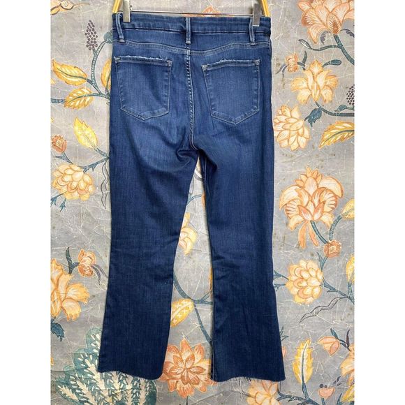 Anthropologie Frame Le Crop Mini Boot Jeans $248 - Picture 6 of 8